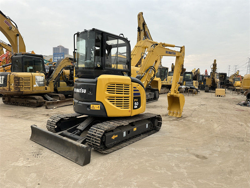 Kullanılmış Komatsu PC50MR-2 Mini Kazıcı 5 Ton Kullanılmış Japonya Kazıcı Komatsu PC50