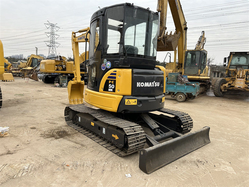 Kullanılmış Komatsu PC50MR-2 Mini Kazıcı 5 Ton Kullanılmış Japonya Kazıcı Komatsu PC50