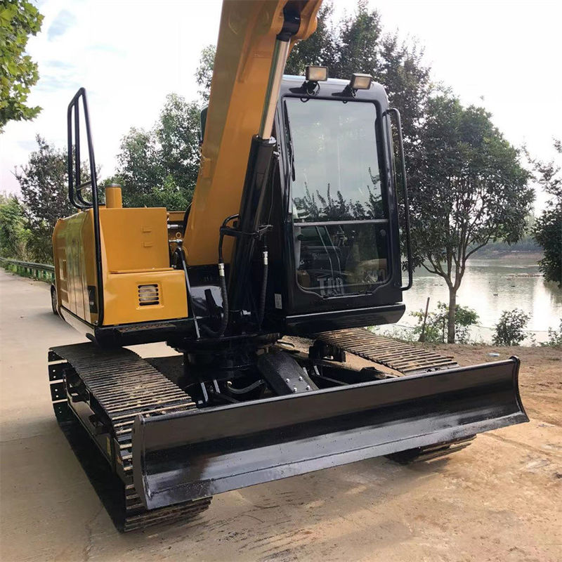 Çin markası SANY SY95C Kullanılmış Hidrolik Kazı Makinesi Ağırlığı 9 Ton Kılıçlı Tier3