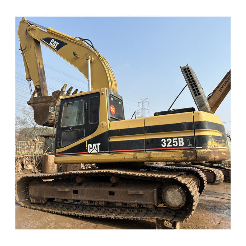 Kullanılmış Caterpillar CAT 325BL Kazı makinesi Hidrolik sürünen kazık makinesi Güçlü Direkt Enjekte Motoru