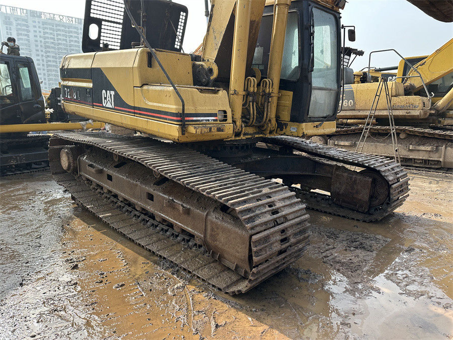 Kullanılmış Caterpillar CAT 325BL Kazı makinesi Hidrolik sürünen kazık makinesi Güçlü Direkt Enjekte Motoru
