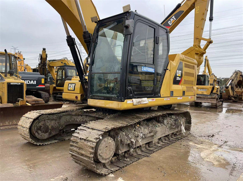 2018 yılı orijinal kullanılmış CAT 320GC kazık makinesi 20 ton Caterpillar 320 kazık makinesi