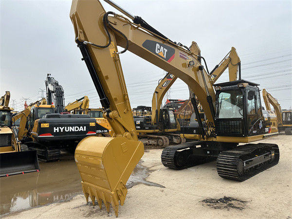 İnşaat Gereksinimleriniz için Crawler Hareketli Tip Kullanılmış Caterpillar Excavator 320D2