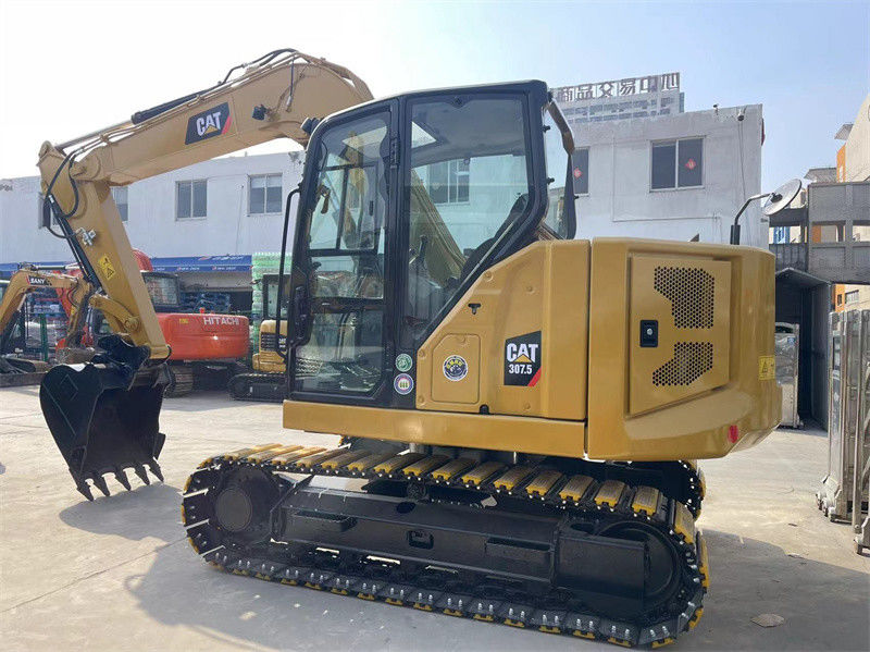 Yeni model Kullanılmış CAT 307.5 mini kazıcılar Caterpillar 306 307 308 Crawler kazıcı