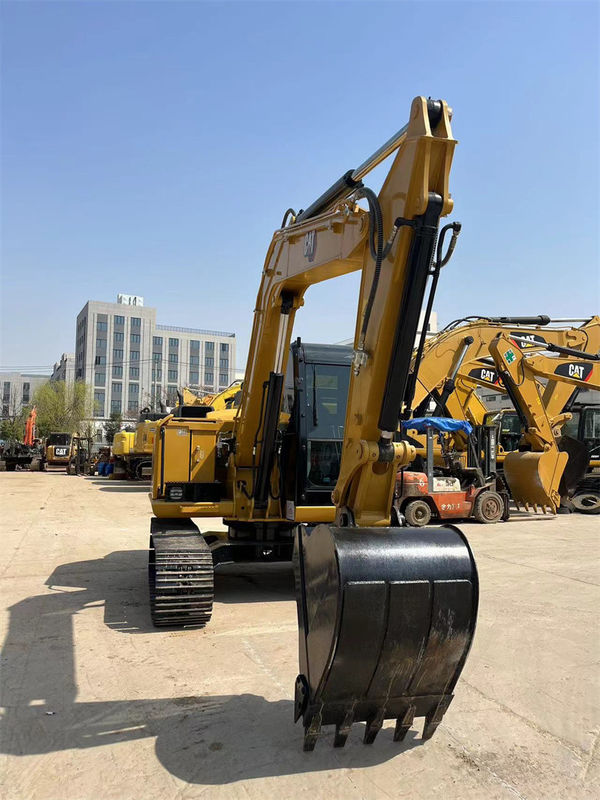 7 Ton Kullanılmış CAT Mini Ekskavatör 307E2 Caterpillar 305 306 307 Sürünen Ekskavatörler