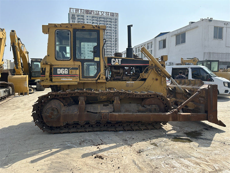 Orijinal Kullanılmış CAT D6G Bulldozer Kullanılmış Caterpillar D3 D4 D7 Dozer iyi durumda