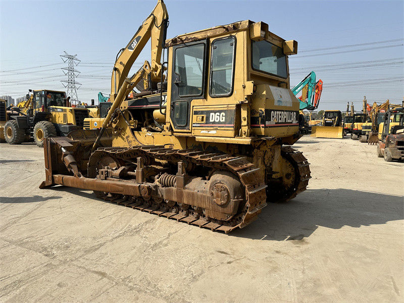 Orijinal Kullanılmış CAT D6G Bulldozer Kullanılmış Caterpillar D3 D4 D7 Dozer iyi durumda