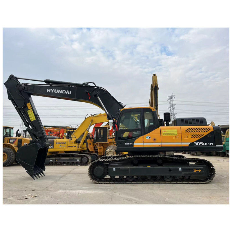 Düşük Saatler 2020 Hyundai 305LC 9T Excavator With And 1.38 M3 Referans Kov Kapasitesi