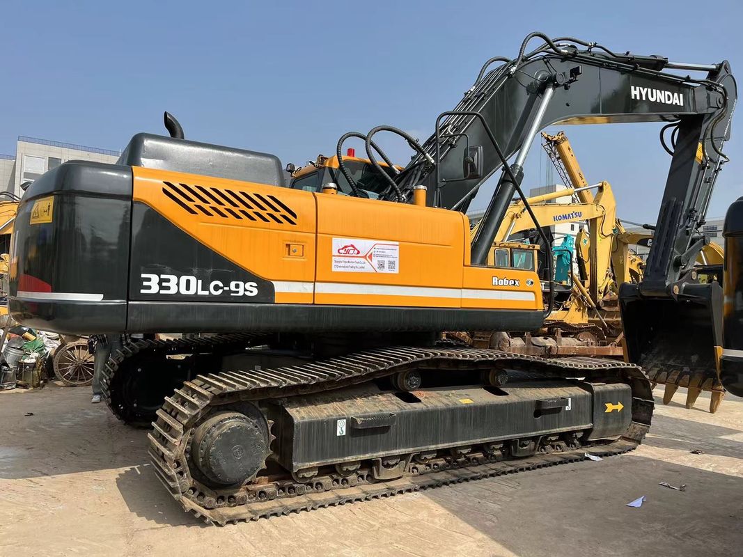 Hyundai 330lc-9s Excavator Kullanılmış 33 Ton Büyük Boyutlu Excavator
