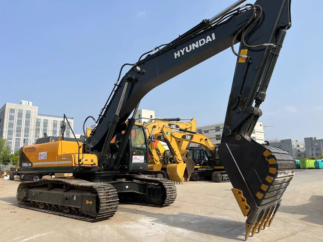 Hyundai 330lc-9s Excavator Kullanılmış 33 Ton Büyük Boyutlu Excavator