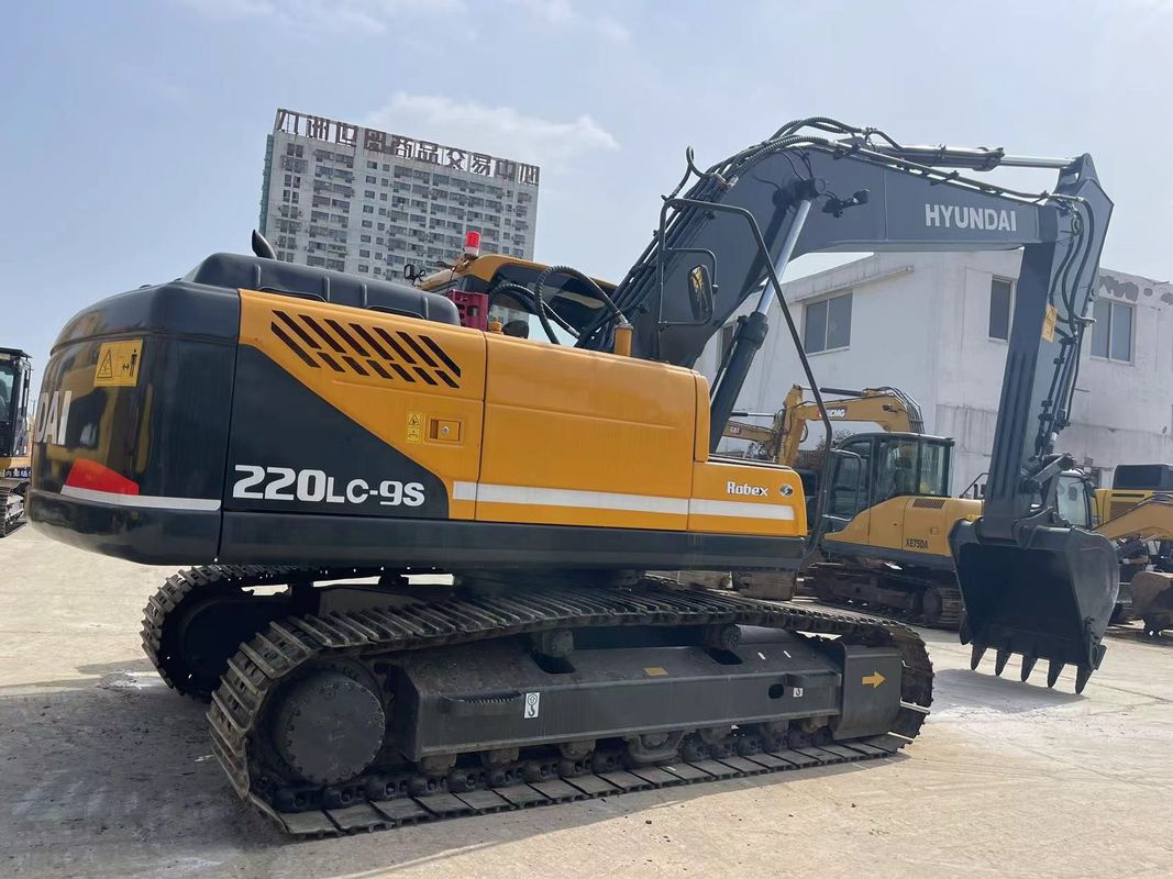 Hyundai 220LC-9S Kazı Makinesi Kullanılmış 22 Ton Büyük Boyutlu Kazı Makinesi