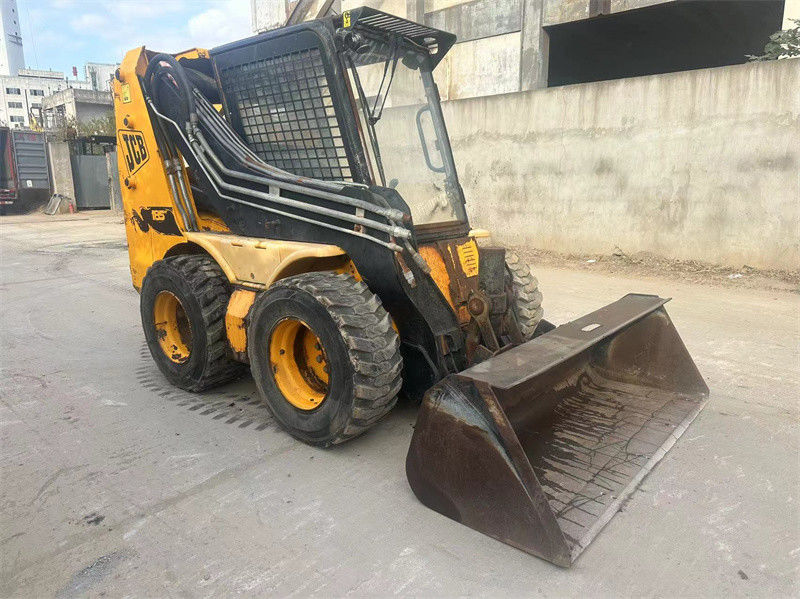 Kullanılmış JCB 185 mini kaydırma yükleyici Kullanılmış JCB 175 Mini Tekerlekli yükleyici Kaydırma yönlendirme yükleyici