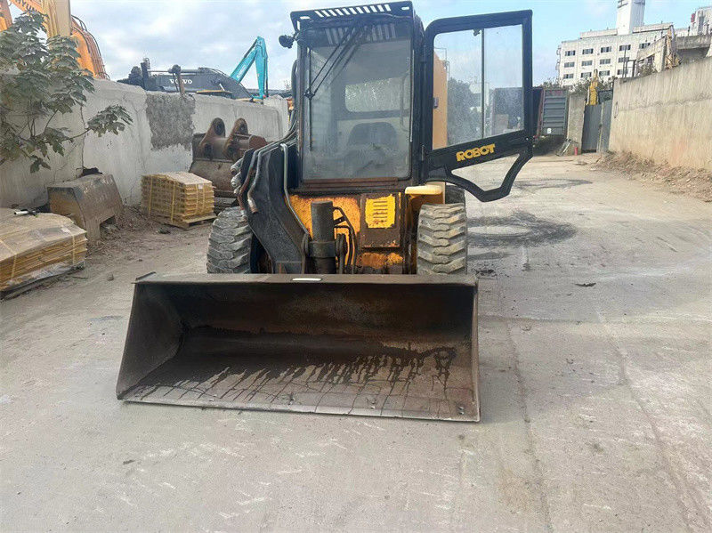 Kullanılmış JCB 185 mini kaydırma yükleyici Kullanılmış JCB 175 Mini Tekerlekli yükleyici Kaydırma yönlendirme yükleyici
