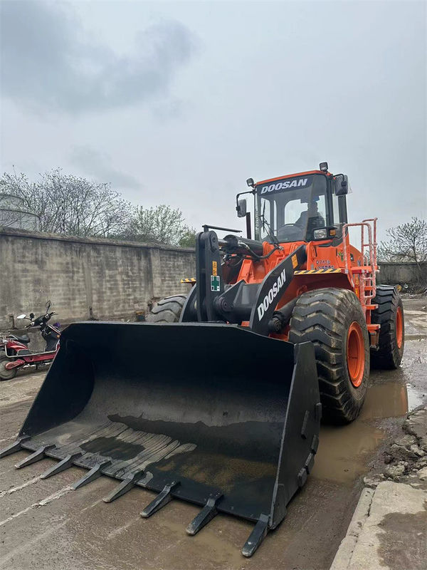 Orijinal Kullanılmış Doosan DL503-9C tekerlek yükleyici Doosan DL503 kullanılmış ön uç yükleyici