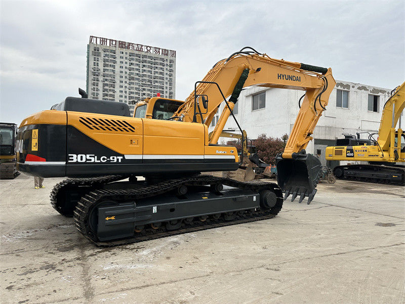 30 Ton Kullanılmış Hyundai R305LC-9S Kazıcı Kore Kullanılmış Hyundai 305 Maden Kazıcı