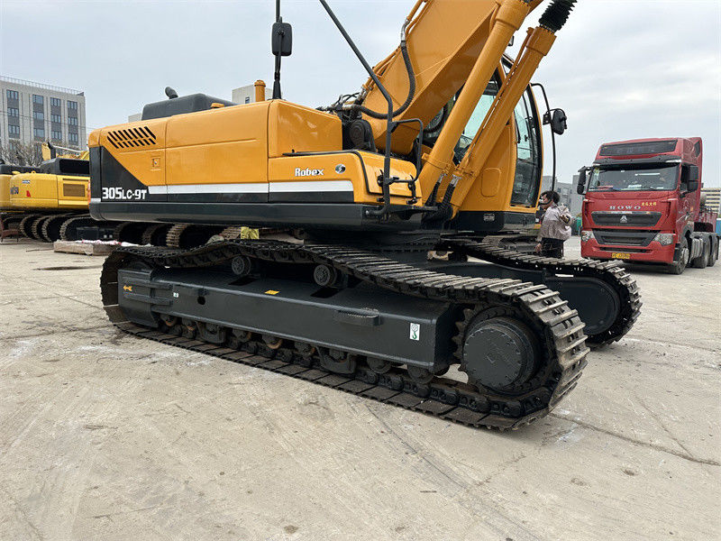 30 Ton Kullanılmış Hyundai R305LC-9S Kazıcı Kore Kullanılmış Hyundai 305 Maden Kazıcı