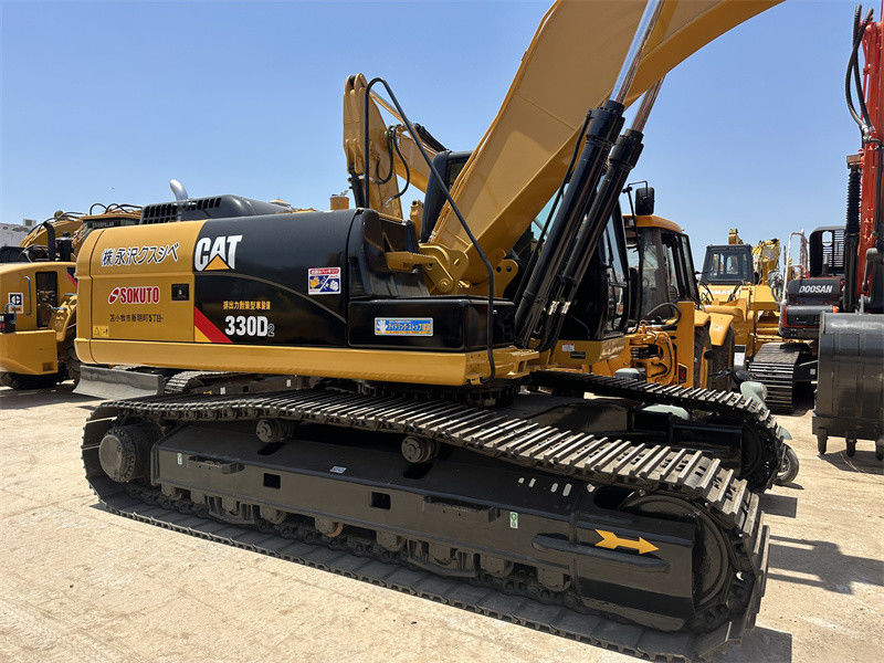 Kullanılmış Caterpillar CAT 330D sürünen kazıcı 30 ton Kullanılmış CAT kazıcıları Yüksek performans