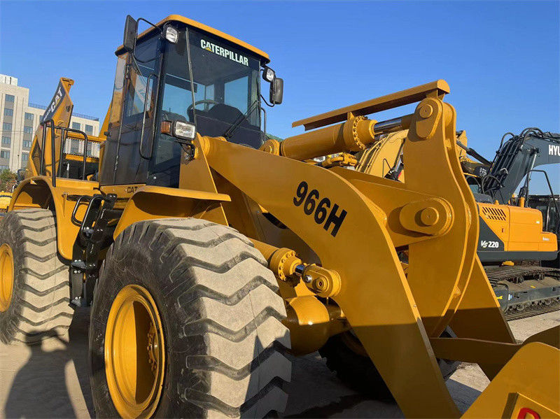 Kullanılmış CAT 966H tekerlekli yükleyici Caterpillar CAT 966 güçlü dizel motorlu ön yükleyici