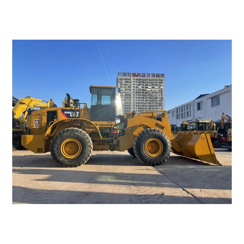 Kullanılmış CAT 966H tekerlekli yükleyici Caterpillar CAT 966 güçlü dizel motorlu ön yükleyici