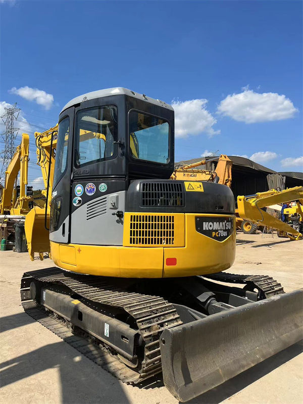 Orijinal Japonya Kullanılmış Komatsu PC78us Crawler Excavator PC78US-6 Mini Excavator