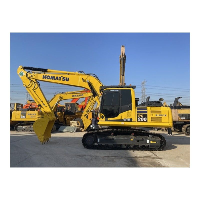 Sıcak satış Kullanılmış Japonya Excavator 20 ton kullanılmış Komatsu PC200-8N1 Excavator PC220 PC210