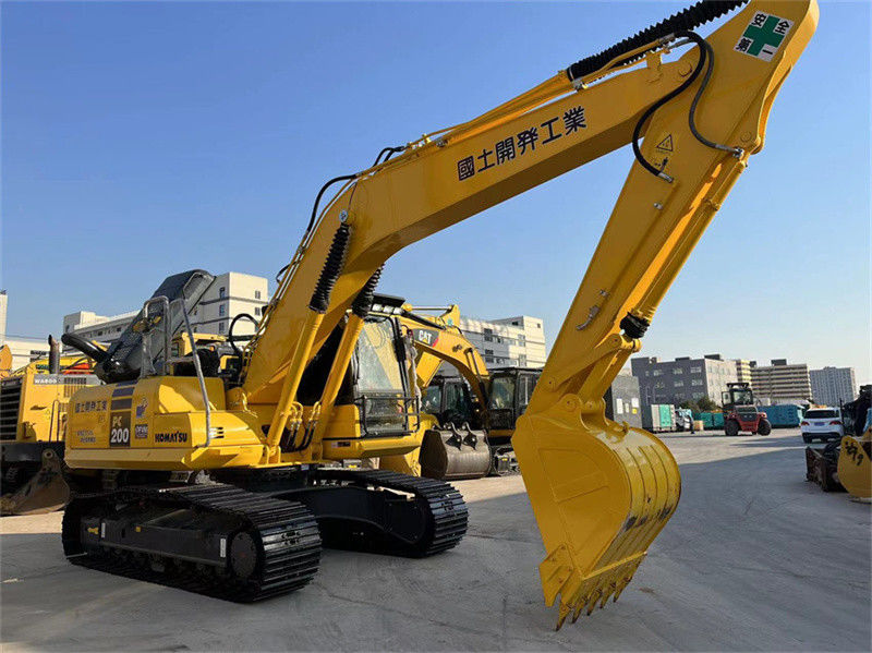 Sıcak satış Kullanılmış Japonya Excavator 20 ton kullanılmış Komatsu PC200-8N1 Excavator PC220 PC210