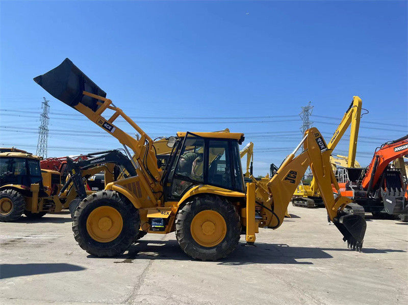 Ürün ABD Kullanılmış JCB 4CX Backhoe Loader ikinci el JCB 4CX Tekerlekli Backhoe Loader