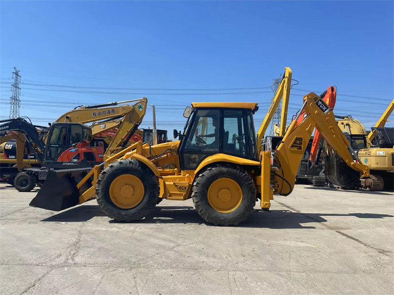 Ürün ABD Kullanılmış JCB 4CX Backhoe Loader ikinci el JCB 4CX Tekerlekli Backhoe Loader