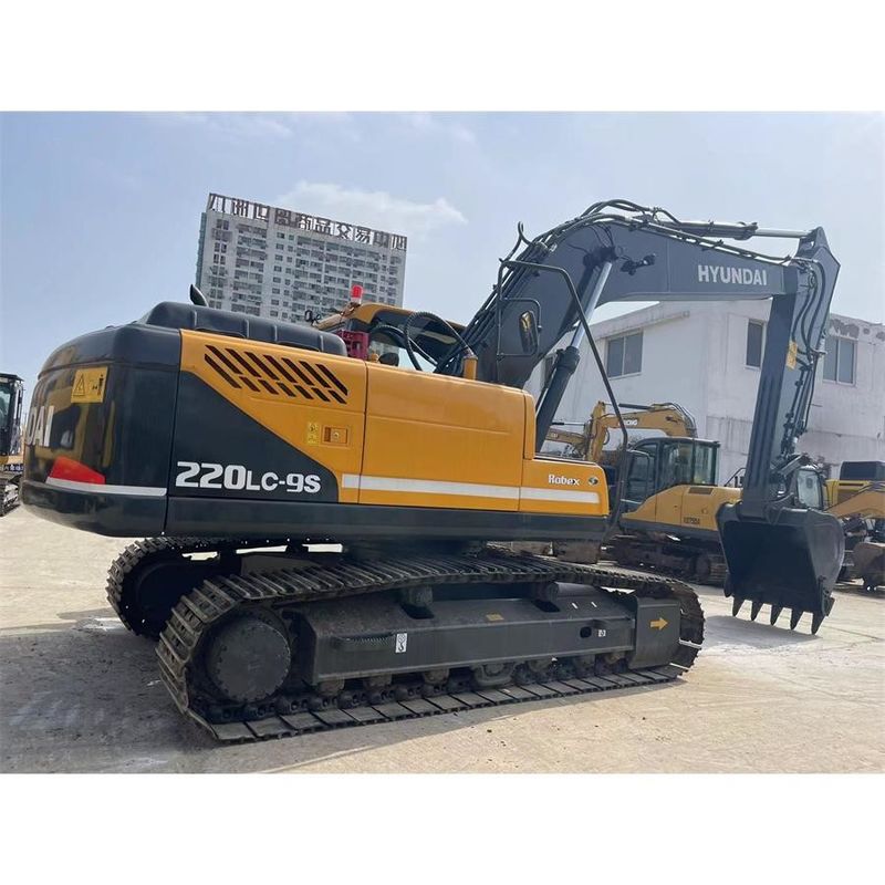 Heavy Duty Digger Hyundai R220 9S Toplam Boyut 9.55m*2.99m*3.08m