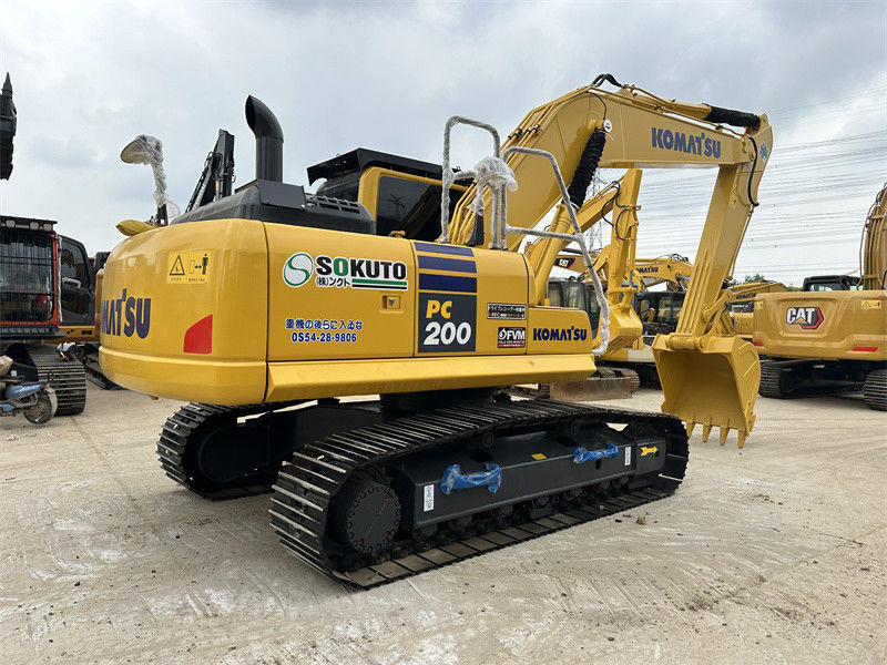 Kullanılmış Komatsu PC200-8 Kullanılmış Japonya kazıcı Mükemmel durum Orta boy hidrolik kazıcı