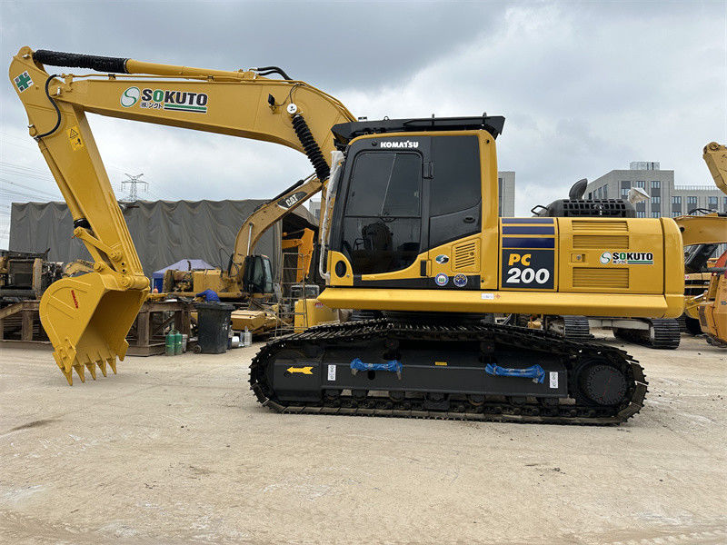 Kullanılmış Komatsu PC200-8 Kullanılmış Japonya kazıcı Mükemmel durum Orta boy hidrolik kazıcı