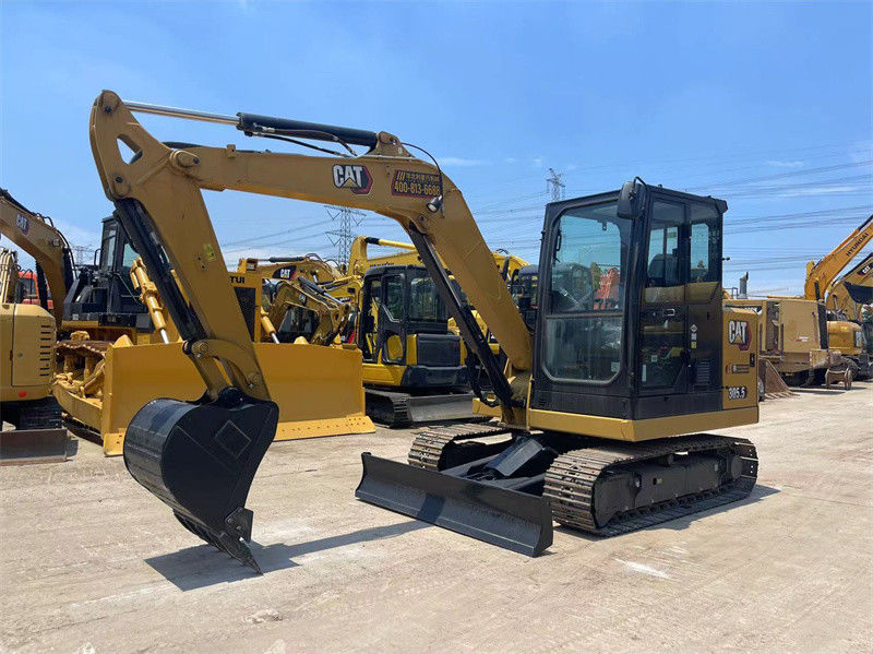Yepyeni CAT 305.5 5.5 Ton Caterpillar 305.5 Mini Crawler Excavators