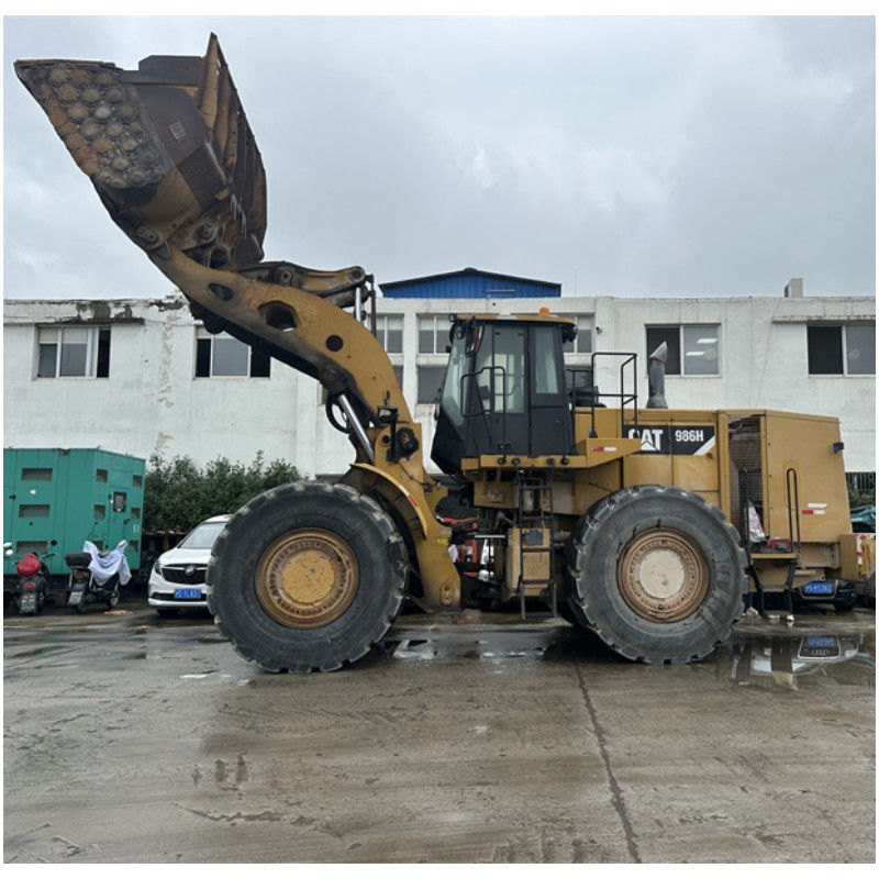 Orijinal Kullanılmış CAT 986H Tekerlekli Yükleyici Caterpillar CAT 986 büyük Ön Son Yükleyici