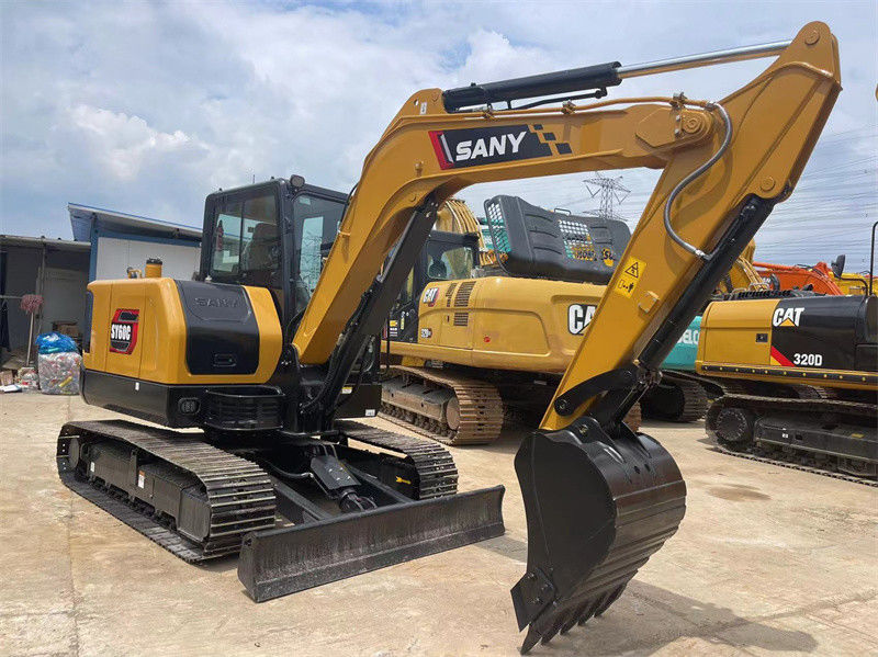 Yepyeni Sany SY60C kazıcı 6 tonluk Sany Sy60 mini kazıcı