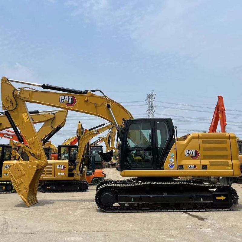 2021 Yılı CAT 320 İnşaat Madenciliği için C7.1 Motoru 6 Silindirli Kazıcı