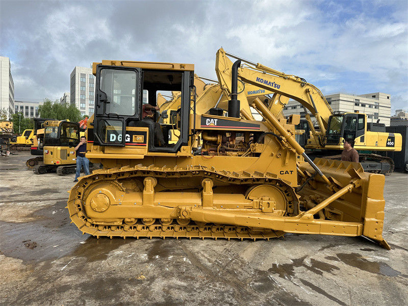 D6G Kullanılmış Cat D6G Bulldozer D3C D5B D6 Kullanılmış Caterpillar Dozer iyi durumda