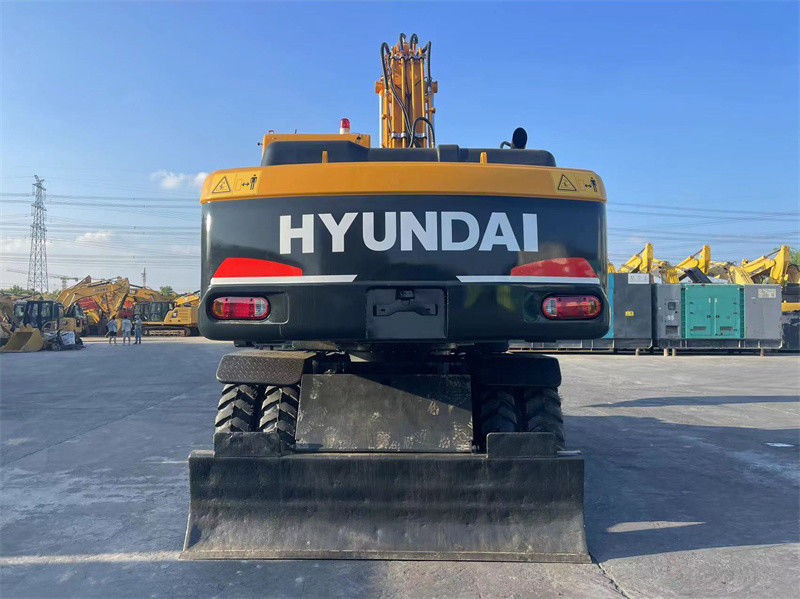 20 ton Kore Kullanılmış Hyundai R210W-9 Tekerlekli Kazı makinesi Hyundai 210 Tekerlekli Kazı makinesi