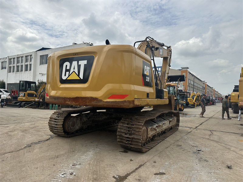 C4.4 motorlu orijinal kullanılmış CAT 320 kazıcı Caterpillar 320 kazıcı