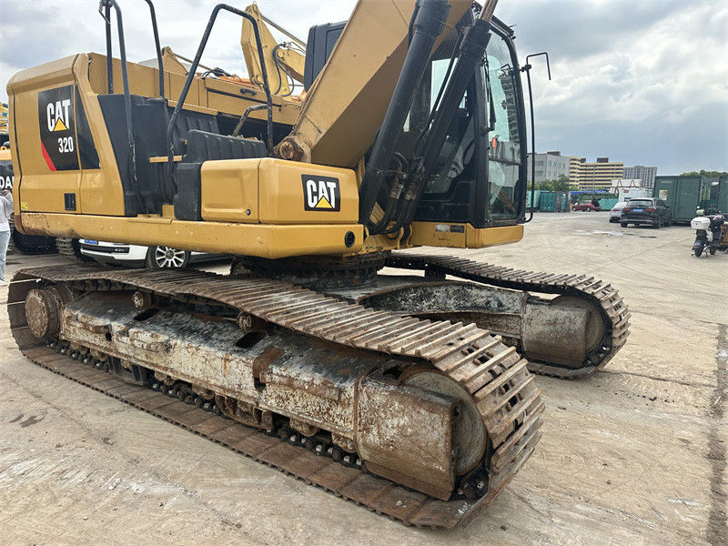C4.4 motorlu orijinal kullanılmış CAT 320 kazıcı Caterpillar 320 kazıcı