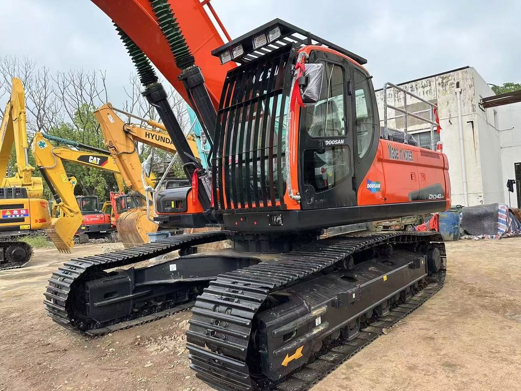 34 ton Kullanılmış Doosan DX340LCA Kazı makinesi İkinci El Doosan DX340 Crawler Kazı makinesi