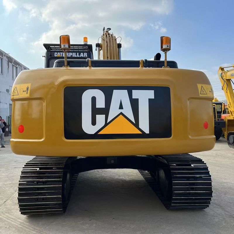 20 tonluk CAT 320D ekskavatör mükemmel durum madencilik inşaatı için orta boyutlu