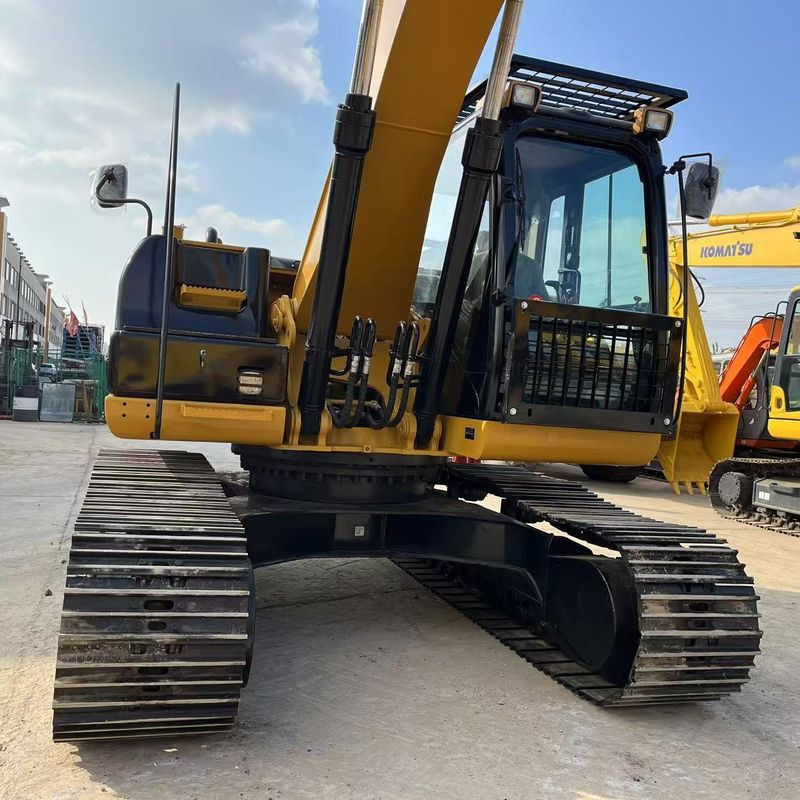 20 tonluk CAT 320D ekskavatör mükemmel durum madencilik inşaatı için orta boyutlu