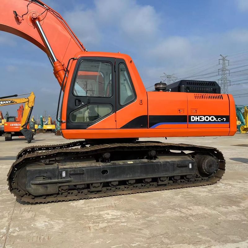 Kullanılmış Doosan DH300 orta boy kazıcı 30 Ton ]Doosan DH300LC-7 Crawler Excavator