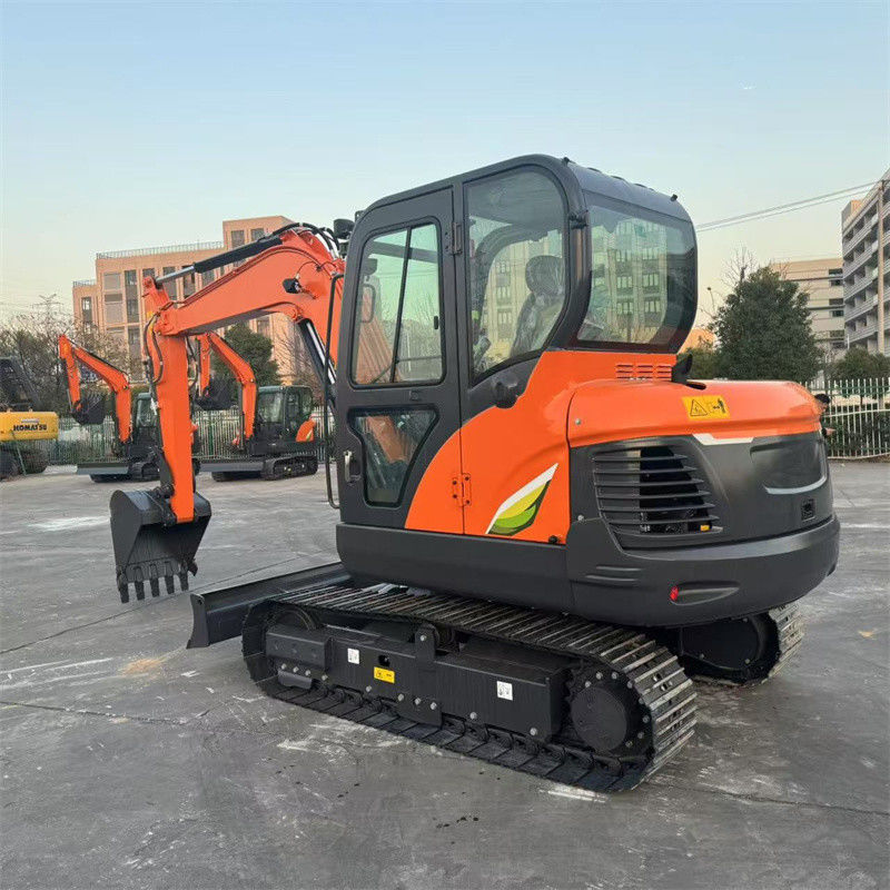 Yepyeni Doosan DX60E-10N mini kazıcı 6 tonluk Doosan Crawler kazıcı
