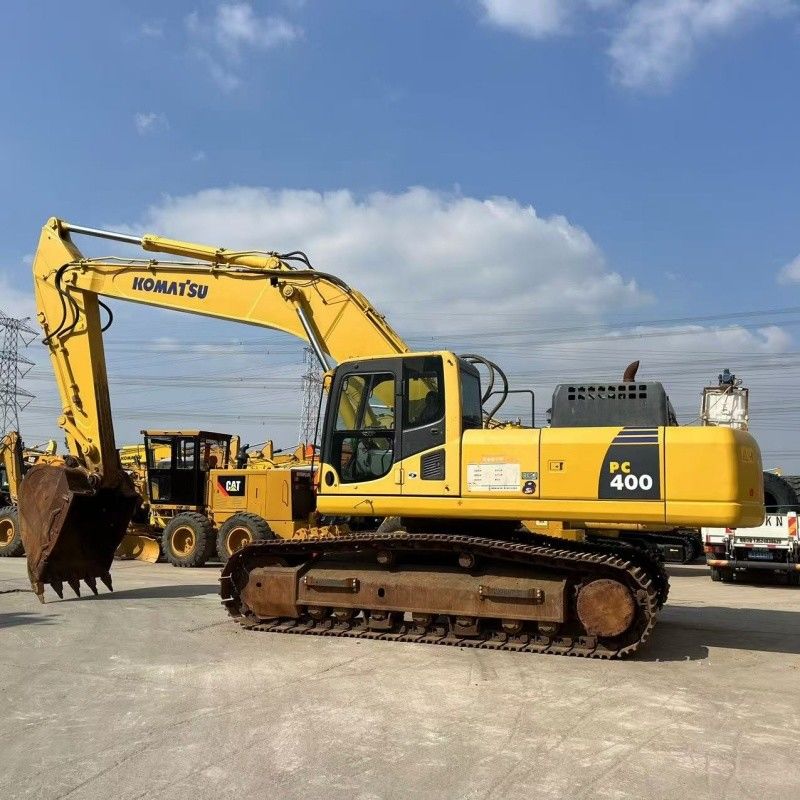 Orijinal Rengi 2016Yıl Komatsu PC400 8R Kazıcı Ağırlık 40 Ton Ağırlık