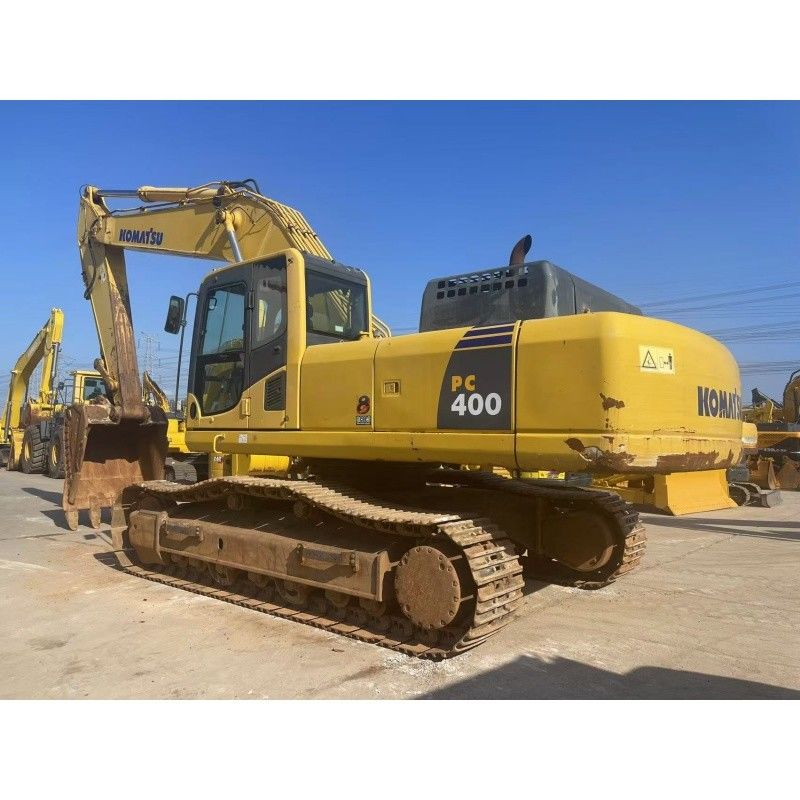 İkinci el Komatsu PC400 Kazı makinesi 270 KW Ağır inşaat için motor gücü