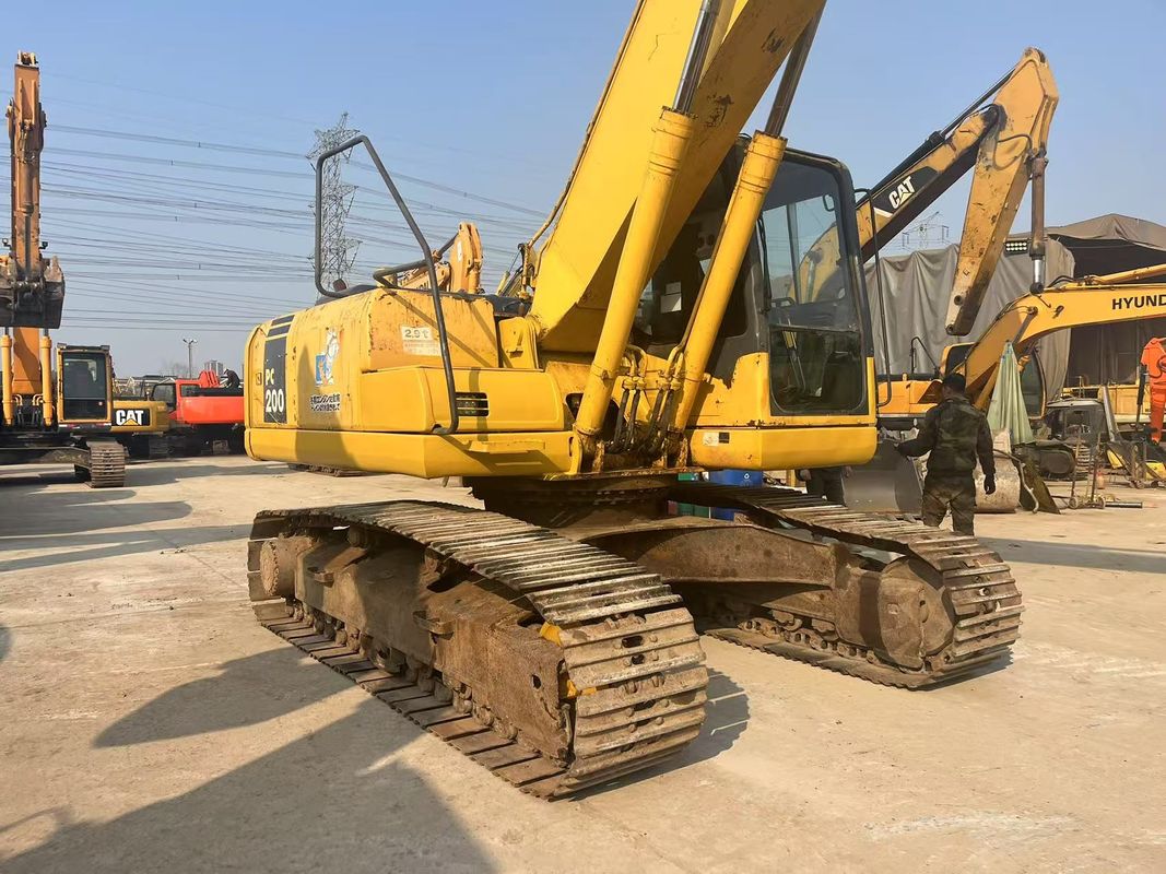Yüksek performanslı kullanılan komatsu PC220-7 kazıcı 22 ton orijinal komatsu kazıcı