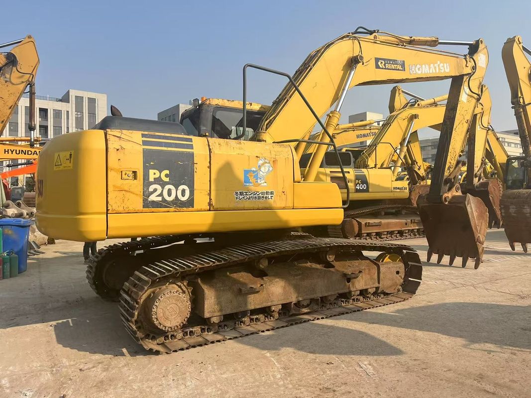 Yüksek performanslı kullanılan komatsu PC220-7 kazıcı 22 ton orijinal komatsu kazıcı
