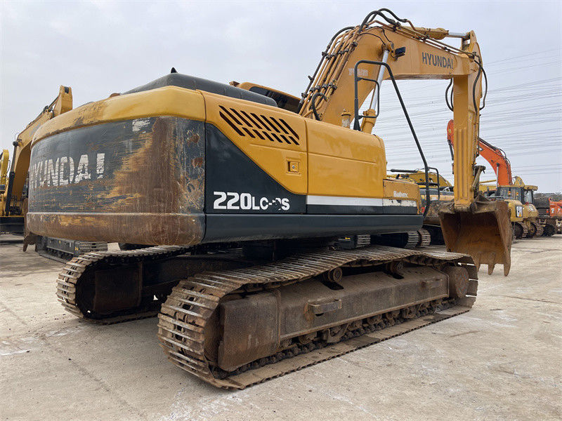 Yüksek Performanslı Kullanılmış Orijinal Hyundai 220LC-9S Excavator 112 KW Motor Gücü ile