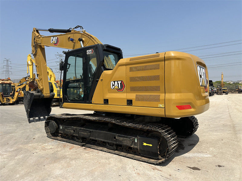 Kullanılmış CAT 323 C7.1 Motoru İkinci El Caterpillar Excavator 2018 yılı